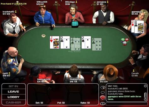 online poker rooms