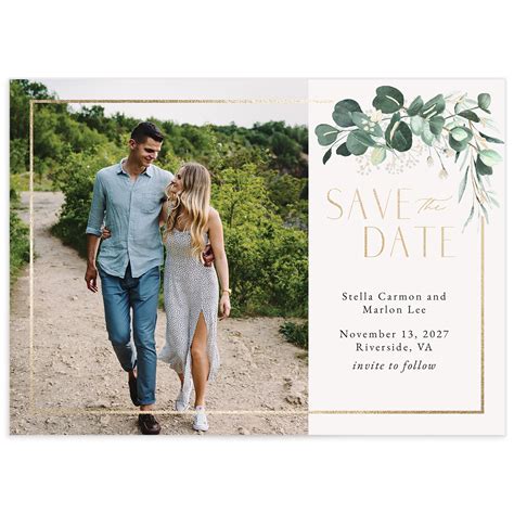 online save the dates the knot