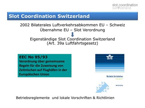 online slot coordination egkc switzerland