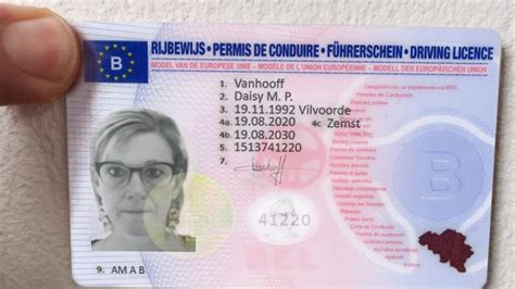 online slot for driving license virf belgium