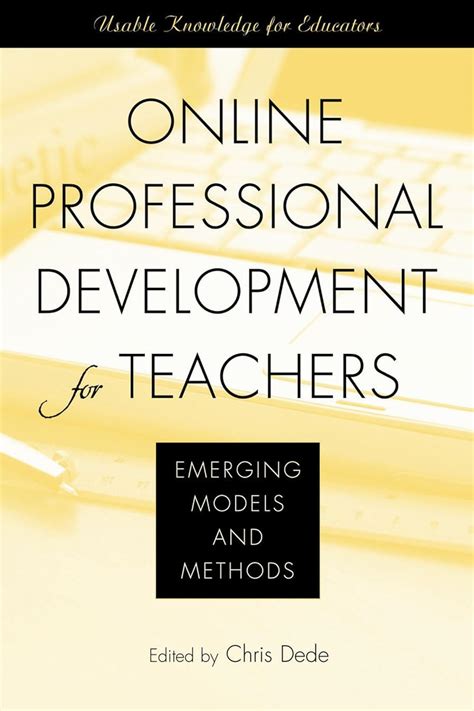 Full Download Online Professional Development For Teachers Emerging Models And Methods 