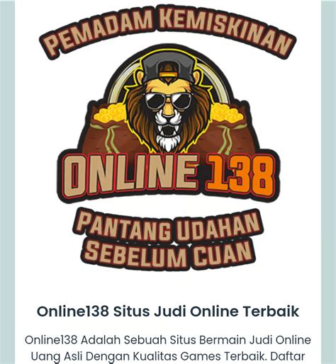 ONLINE138 LINK ALTERNATIF 🍲 Online138Link Alternatif, Daftar & login Online 138