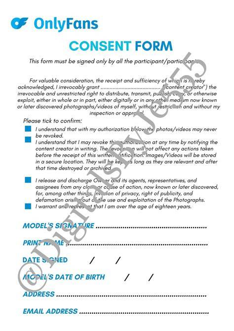 onlyfans consent form