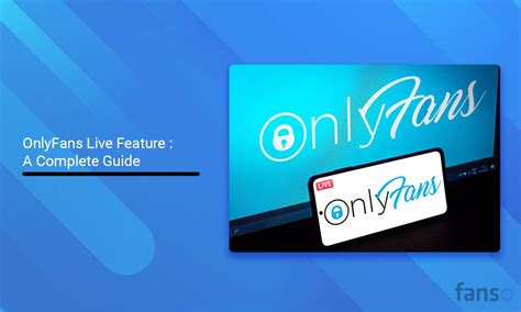 onlyfans live feature