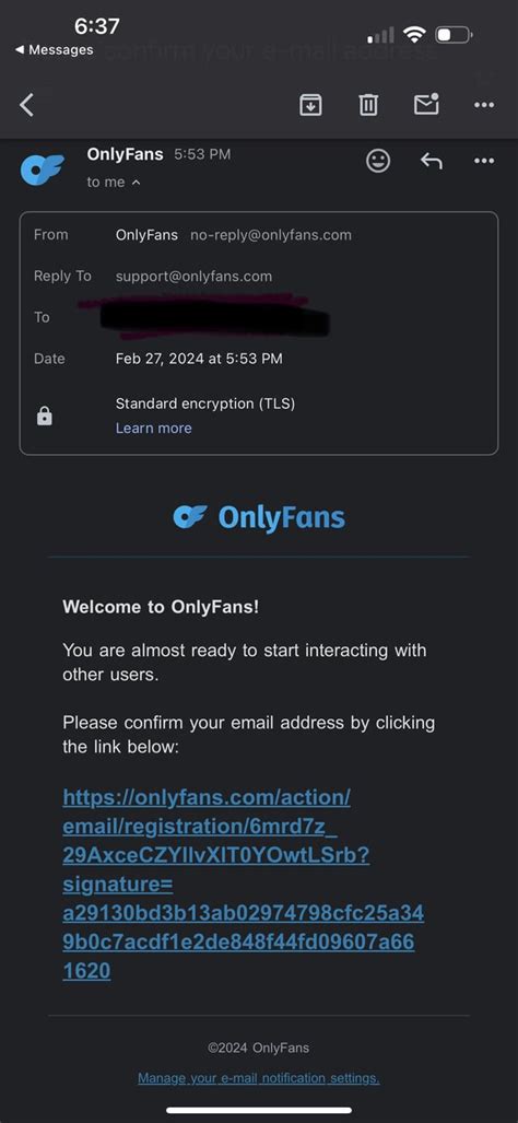 Onlyfans Scam Email