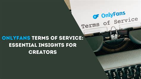 onlyfans terms of service
