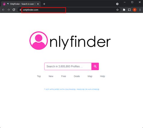 onlyfinder doesnt work