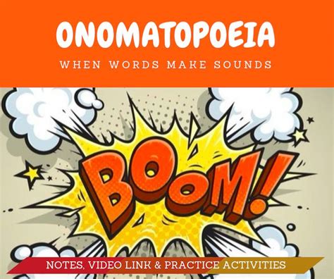 Onomatopoeia A Complete Guide For Students And Teachers Onomatopoeia In Writing - Onomatopoeia In Writing