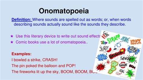 Onomatopoeia Definition And Examples Litcharts Onomatopoeia In Writing - Onomatopoeia In Writing