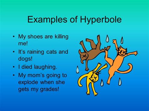 Onomatopoeia Ppt Hyperbole Powerpoint 4th Grade - Hyperbole Powerpoint 4th Grade