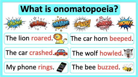 Onomatopoeia What It Is And How It Can Onomatopoeia In Writing - Onomatopoeia In Writing