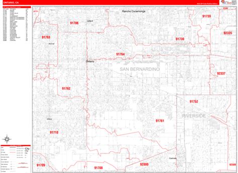 ontario california zip code