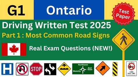 Ontario Driving Test Practice