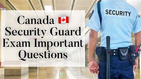 Download Ontario Security Guard Test Questions And Answers 