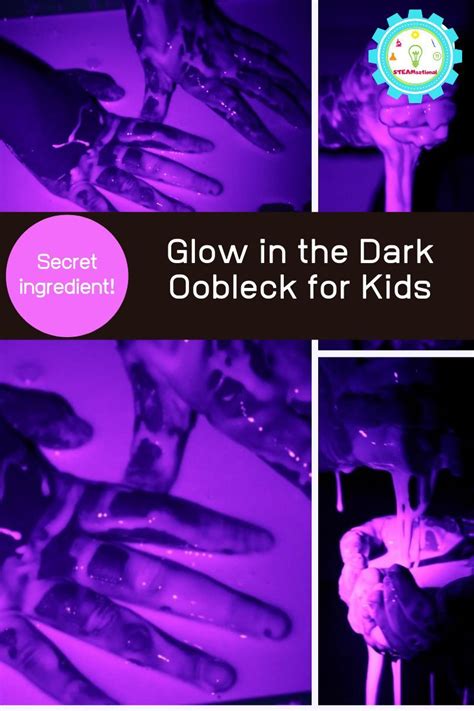 Oobleck Science Lesson   Glow In The Dark Oobleck Science Fair Project - Oobleck Science Lesson