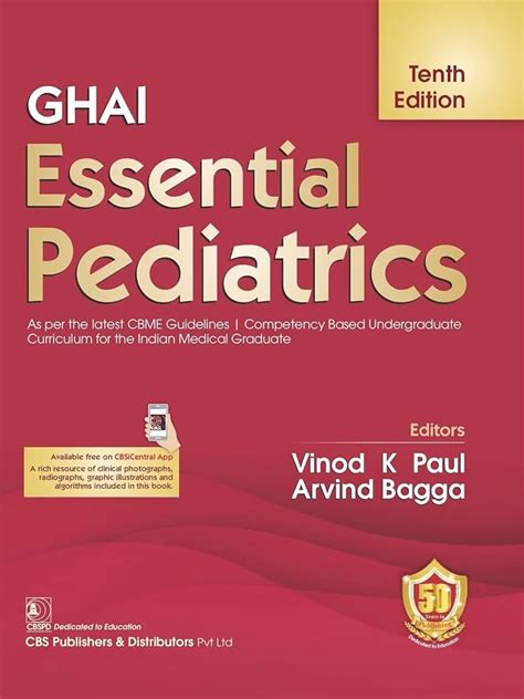 Op Ghai Essentials Of Pediatrics Book8th Edition