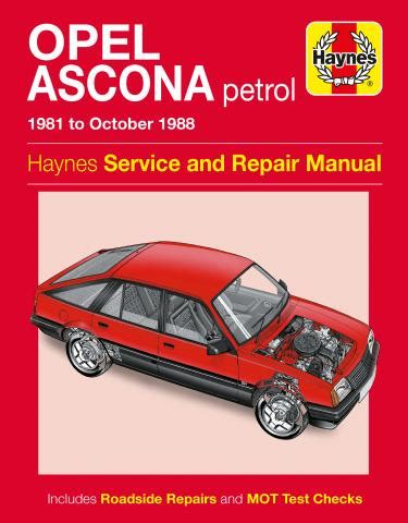 Read Online Opel Ascona C Haynes Manual 
