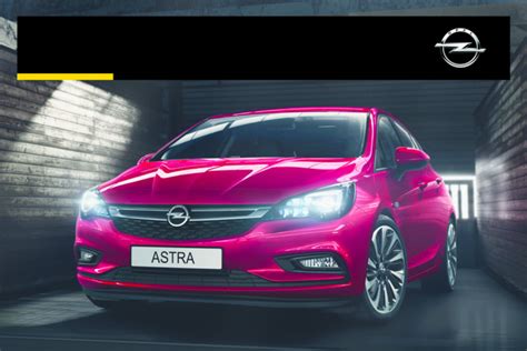 Read Opel Astra Handleiding Infotainment 
