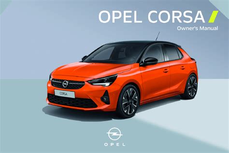 Full Download Opel Corsa Manual File Type Pdf 
