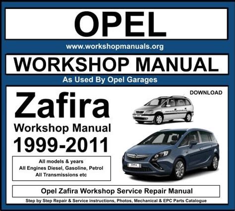 Full Download Opel Zafira B Service Manual Mceigl 