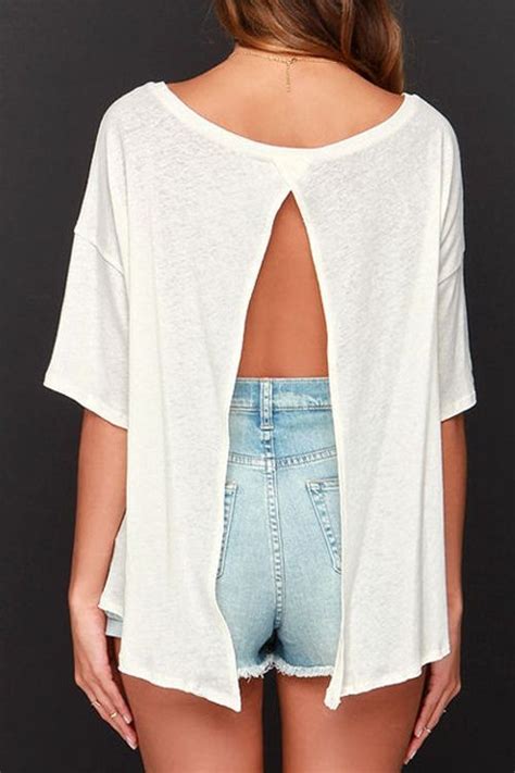 open back shirt Nordstrom