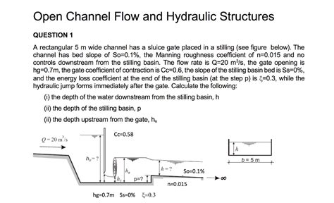 Open Channel Hydraulics Solved Problems