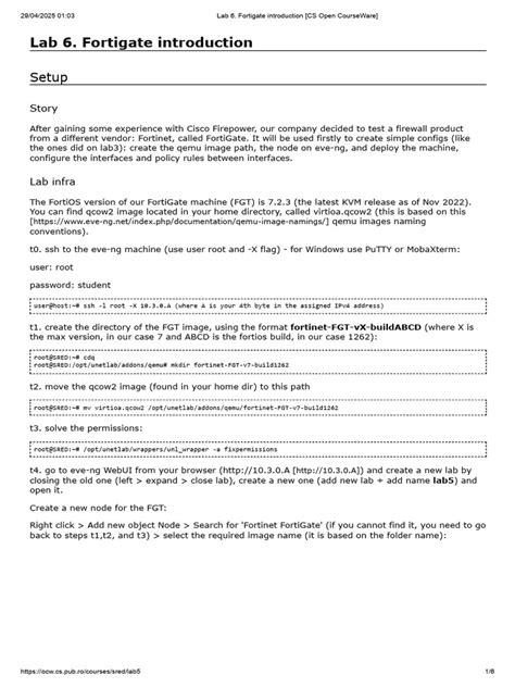 Open Courseware Computer Network