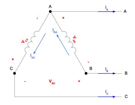 open delta connection diagram
