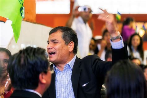 open english rafael correa biography