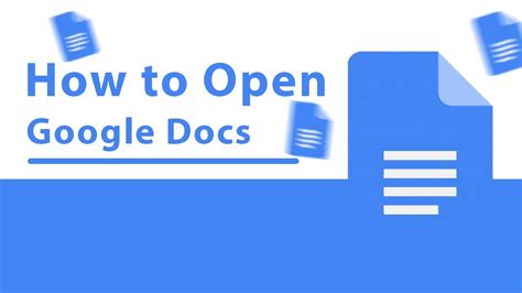 open google documents