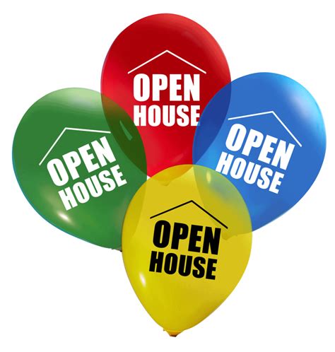 open house balloons