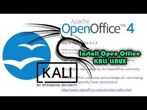 open office kali linux
