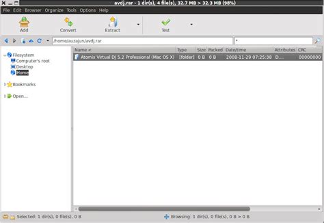 open rar file in ubuntu