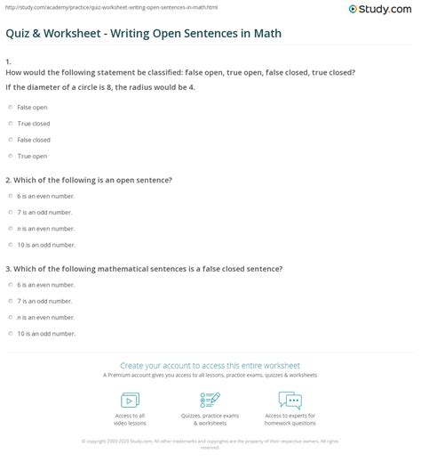 Open Sentences Worksheet   Open Sentences Maths Worksheet Liveworksheets Com - Open Sentences Worksheet