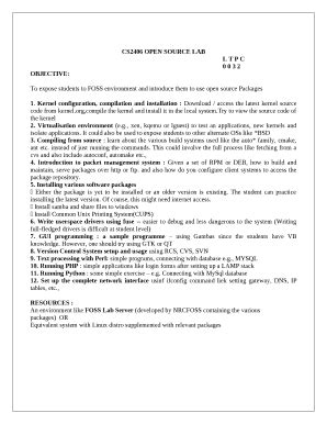 open source lab manual doc