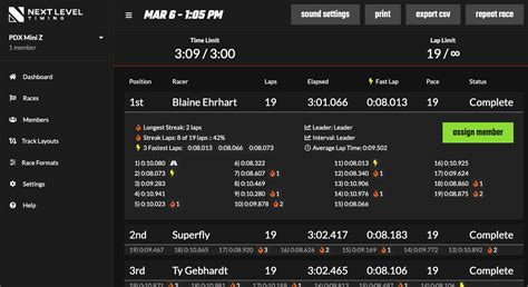 open source race timing software