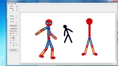 open source stick figure animation