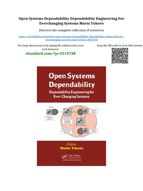 Open Systems Dependability: Dependability Engineering For Ever Changing Systems, Second Edition