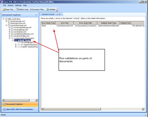 open xml sdk c# example