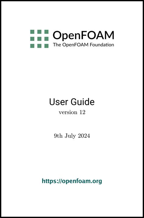 Read Open Foam User Guide 