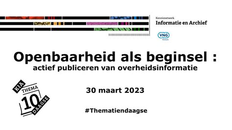 openbaarheid beginsel
