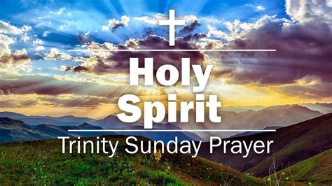 Opening Prayers For Trinity Sunday