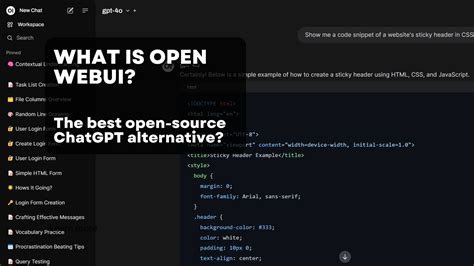 openwebui gpt4o
