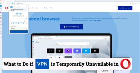 opera vpn temporarily unavailable