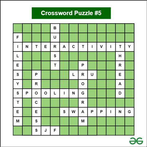 operating system Crossword Clue Wordplays.com