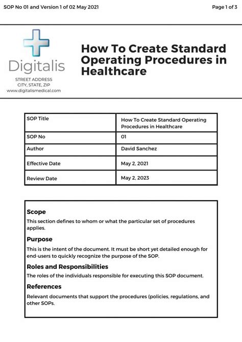 Read Online Operating Policies Procedures Manual For Medical Practices 