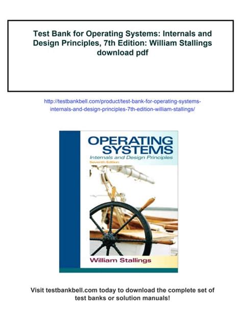 Full Download Operating Systems Principles 7Th Edition Test Bank 