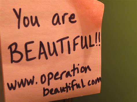 Operation Beautiful Quotes