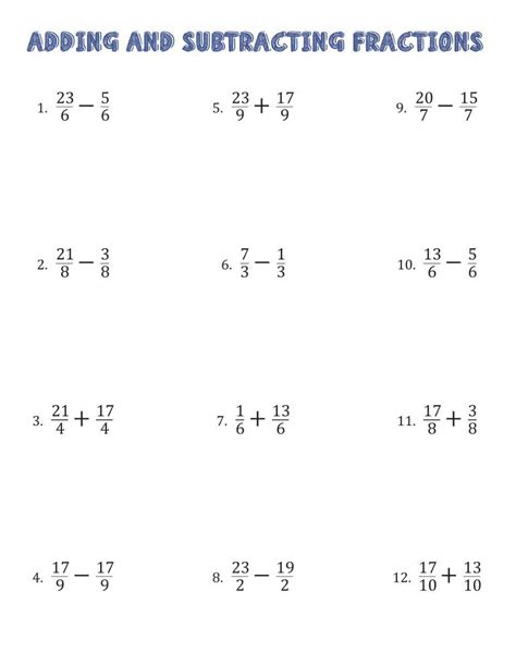 Operation Fractions Worksheets Amp Teaching Resources Tpt Operation Of Fractions Worksheets - Operation Of Fractions Worksheets