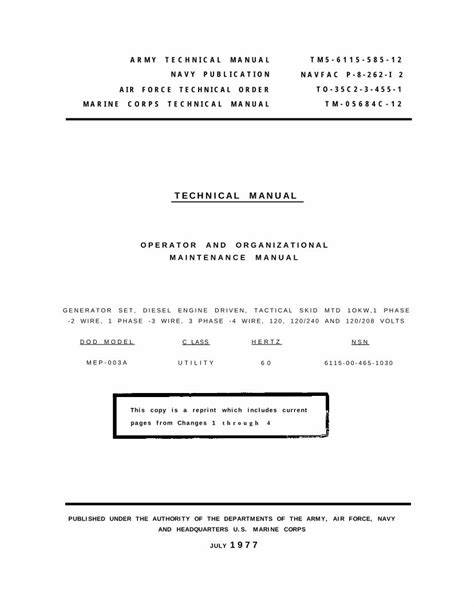 operation maintenance manual igor chudov